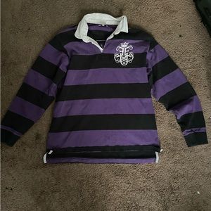 Vintage purple and black Ecko unItd long sleeve XL